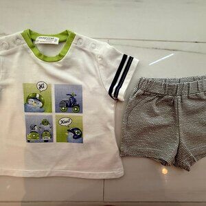 Baby Boy T-Shirt & Shorts Set (Newborn)
